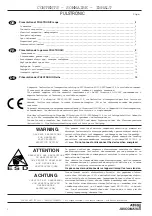 Preview for 2 page of Asco JOUCOMATIC PULSTRONIC 605 Series Installation Manual