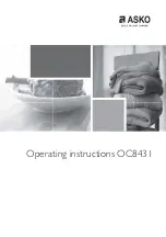 Asco OC8431 Operating Instructions Manual предпросмотр