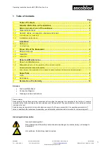 Предварительный просмотр 2 страницы ascobloc 6700.400 Operating Instruction