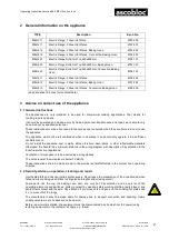 Предварительный просмотр 3 страницы ascobloc 6700.400 Operating Instruction