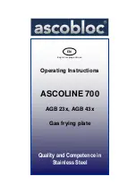 Preview for 1 page of ascobloc AGB 23 Series Operating Instructions Manual