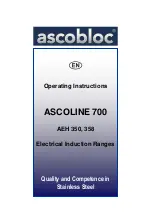 Preview for 1 page of ascobloc ASCOLINE 700 Operating Instructions Manual