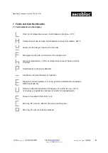 Preview for 8 page of ascobloc ASCOLINE 700 Operating Instructions Manual