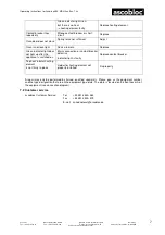 Предварительный просмотр 8 страницы ascobloc ASCOLINE 850 MEH 3 Series Operating Instructions Manual