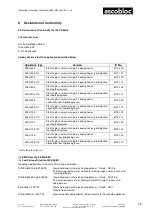 Предварительный просмотр 13 страницы ascobloc ASCOLINE 850 MEH 3 Series Operating Instructions Manual