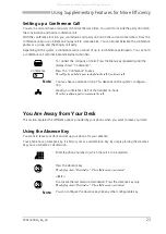 Preview for 23 page of ASCOM Ascotel Office 35 Operating Instructions Manual