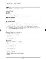 Preview for 18 page of ASCOM Eurit 30 Operating Manual