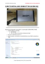 Preview for 1 page of ASCOM F3607 Installation Manual