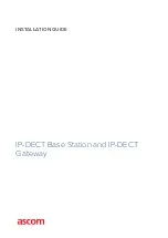 ASCOM IP-DECT Installation Manual preview