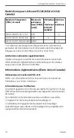 Preview for 22 page of ASCOM Myco Safety Instructions