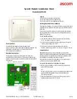 Preview for 1 page of ASCOM NUSPM-HE Installation Sheet