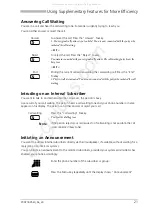 Preview for 21 page of ASCOM OFFICE 45 - Operating Instructions Manual