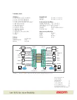 Preview for 2 page of ASCOM OLTU Datasheet