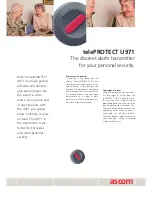 Preview for 1 page of ASCOM TELEPROTECT U971 Datasheet