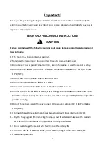 Preview for 2 page of Ascon Pool HJ3172 User Manual