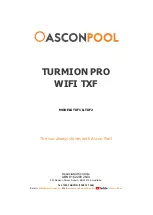 Ascon Pool TURMION PRO TXF1 Manual preview