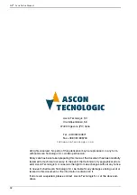 Предварительный просмотр 38 страницы Ascon tecnologic AC3nP Installation Manual