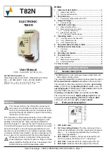 Ascon tecnologic T82N User Manual preview