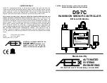 Предварительный просмотр 1 страницы ASE DS-7C Installation Manual