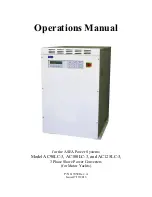 Предварительный просмотр 1 страницы ASEA AC100LC-3 Operation Manual