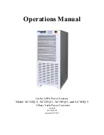 ASEA AC112Q-3 Operation Manual preview