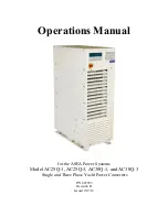 Preview for 1 page of ASEA AC25Q-1 Operation Manual