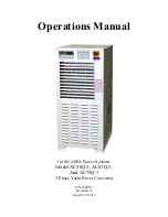 ASEA AC50Q-3 Operation Manual предпросмотр