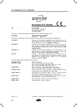 Preview for 22 page of asecos APA.145.75 Operating Instructions Manual