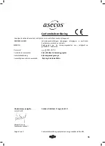 Preview for 33 page of asecos APA.145.75 Operating Instructions Manual