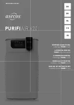 asecos PURIFIAIR.620 Operating Manual preview