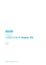 Предварительный просмотр 44 страницы Aseko ASIN AQUA Home VS User Manual