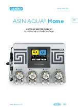 Preview for 1 page of Aseko ASIN AQUA Home User Manual