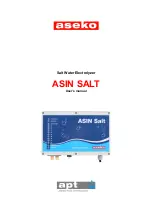 Aseko ASIN SALT User Manual предпросмотр