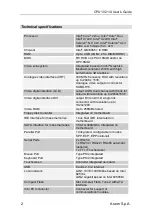 Preview for 10 page of ASEM CPU 1021/A User Manual