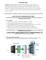 Preview for 3 page of Asept-Air LIFE CELL 1550 UV Owner'S Manual