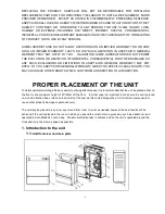 Preview for 4 page of Asept-Air Life Cell 1550 Owner'S Manual