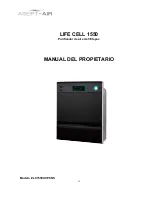 Preview for 24 page of Asept-Air Life Cell 1550 Owner'S Manual