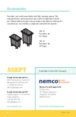 Preview for 8 page of ASEPT nemco 06 10973 User Manual