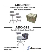 Aseptico ADC-09CF Operations Manual & Parts List предпросмотр