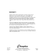 Preview for 12 page of Aseptico AEU-16C TORQUE PLUS+ Operation And Maintenance Instruction Manual