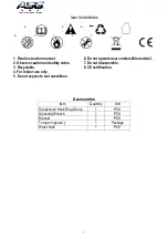 Preview for 2 page of ASG BLCA-9010 Operation And Maintenance Manual