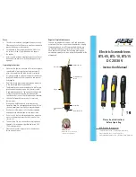 Предварительный просмотр 1 страницы ASG BTL-05 Instruction Manual