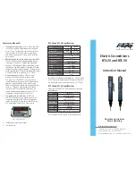 Предварительный просмотр 1 страницы ASG BTL-20 Instruction Manual