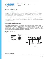 Preview for 4 page of ASG DTT-10 User Manual