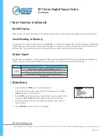 Preview for 11 page of ASG DTT-10 User Manual