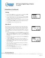 Preview for 12 page of ASG DTT-10 User Manual