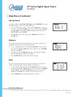 Preview for 15 page of ASG DTT-10 User Manual