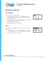 Preview for 18 page of ASG DTT-10 User Manual