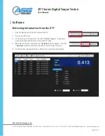 Preview for 22 page of ASG DTT-10 User Manual