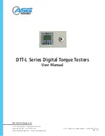 Предварительный просмотр 1 страницы ASG DTT-L 10 User Manual